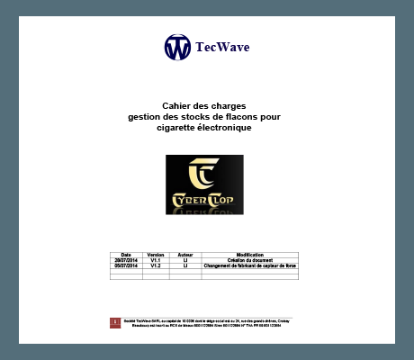 Cahier des Charges